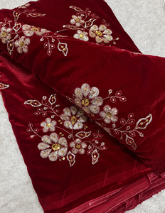 Tissu en maille brodé 100% polyester, écologique et respirant, poids moyen, pour vêtements - Product Image 2