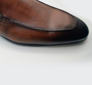 Custom Made Winter <b>Men</b> Loafer <b>Shoes</b> Genuine Leather Comfortable Durable Top Trending Hot Selling Adults - Product Image 3