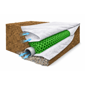 HDPE Geonet Drainage <b>Net</b> | High Strength <b>Plastic</b> Geosynthetic for Garden Landfill & Tunnel Drainage - Product Image 4