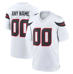Maillot de football américain personnalisé pour fans, imprimé par transfert thermique, respirant, 100 % polyester mesh, antibactérien, été, demi-avant - Product Image 1