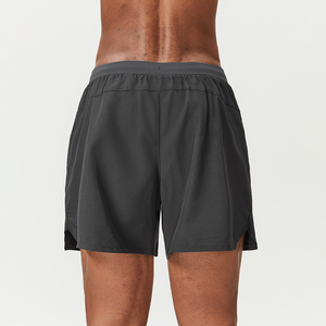 Shorts de sport pour hommes, tissu extensible de qualité supérieure, respirant, design sportif, tissu à séchage rapide, ceinture élastique, poches latérales - Product Image 6