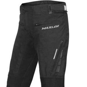 Pantalones textiles protectores para motociclistas de turismo con construcción robusta y armadura de nivel 1 CE. - Product Image 4