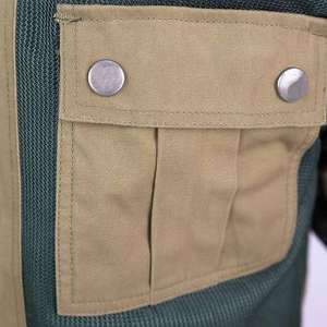 Blouson de moto pour homme, color-block, manches longues, respirant, en textile, pour toutes les saisons, style motard adulte - Product Image 6