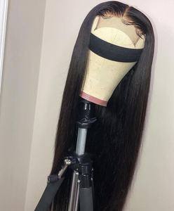 El precio más barato La peluca No Tangle Vietnamese Raw Human Hair hecha de 2 paquetes Natural Straight HD - Product Image 1