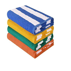 Toalla de Playa de Lujo con Rayas, Personalizada e Impresa, de Alta Calidad, OEM, Tamaño Personalizado - Product Image 5