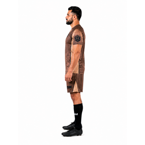 Ensemble d'uniformes de football personnalisés pour hommes, 100 % polyester, manches longues, tenue d'équipe, kit de match et d'entraînement OEM, marque privée, tailles 5XL et 6XL - Product Image 3