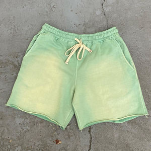 Shorts de sport pour hommes en coton éponge, marque privée, livraison rapide - Product Image 6