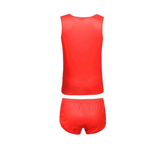 Camiseta Deportiva de Secado Rápido, Transpirable y Antibacteriana, Uniforme Deportivo con Logotipo Único, Ropa Deportiva para Hombre, Color en Contraste, para Atletismo, Verano - Product Image 3