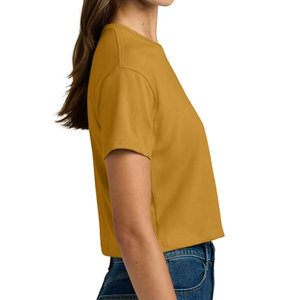 Camiseta Deportiva Corta para Mujer con Etiqueta Personalizada, Camiseta Deportiva Corta de Verano con Cuello Redondo que Absorbe la Humedad, Venta al por Mayor - Product Image 3