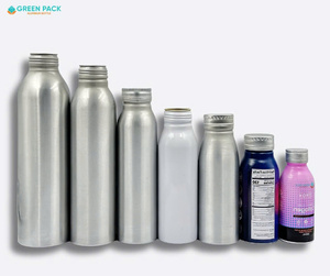Botellas de Aluminio GREEN PACK para Bebidas con Tapa de Rosca, Diseño Impreso con Mapa de Vietnam - Product Image 3