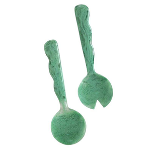 Utensilios de Cocina Hechos a Mano con Resina, Diseño Único, Cucharas y Tenedores para Ensalada, Regalo - Product Image 5