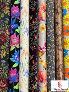 Tela de Poliéster Moderna con Estampado Digital, Fabricante Personalizado para Prendas de Moda, Proyectos de Manualidades y Diseño Textil - Product Image 1