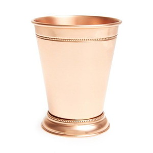 Copas de metal dorado al por mayor para Mint Julep, jarrones tipo trompeta para centros de mesa de boda y decoración de eventos, vasos de cóctel para bar. - Product Image 3