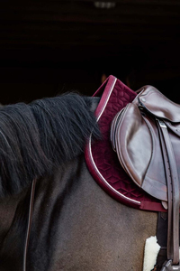 <b>Cheap</b> Price High Quality Polyester Cotton Horse Saddle <b>Pads</b> Dressage Jumping Adjustable Plus Sizes Non Slip Quick Dry Breathable - Product Image 3