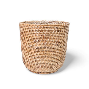 Rattan pot <b>for</b> decor plant <b>flower</b> highest quality natural fiber greenery pots floor planter <b>baskets</b> - Product Image 1