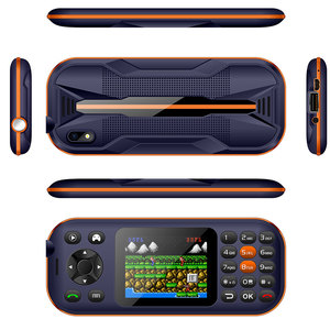 Téléphone <span class=keywords><strong>portable</strong></span> rétro 2,8 pouces avec clavier physique classique, batterie 2500 mAh, prise en charge de la carte SIM 2G, appareil photo, logo personnalisé, version espagnole - Product Image 4