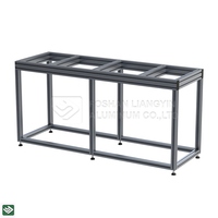 Profilé en aluminium CNC sur mesure, rail industriel extrudé, série 6000, alliage de forme carrée, tempérage T3-T8, service de découpe Lang Le