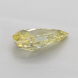 Diamante de Laboratorio Amarillo Intenso de 1 Quilate, Corte Pera, Certificado, Sin Nombres, Piedra Suelta, Nuevo Formato, Patrón Secuencial - Product Image 3