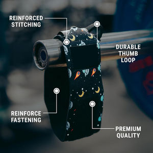 Attelle de poignet professionnelle en polyester et coton, respirante, antidérapante, réglable avec fermeture auto-agrippante, pour la protection sportive et l'haltérophilie - Product Image 5