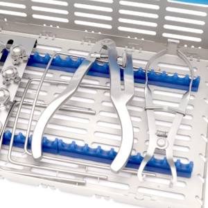 Kit de barrage en caoutchouc ivoire pour isolation dentaire, avec pinces, perforateur de cadre et forceps, de haute qualité et avec retour possible sous un an - Product Image 2