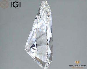 2.50กะรัตแล็บลูกแพร์ CVD เพชร12.03มม. E สี VS1ความคมชัดพร้อมใบรับรอง IGI โดยแหวนแต่งงาน Brilliance - Product Image 3