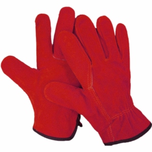 High Quality Reflective Safety Industrial <b>Gloves</b> Comfortable Cowhide Split Leather for Drivers Abrasion Resistant Garden <b>Gloves</b> - Product Image 3