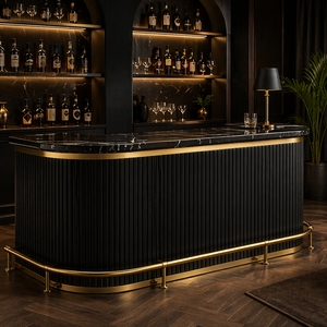 Barra de Bar Personalizada y Resistente Argmac con Capacidad de +20 kg para Fiestas en Casa y Uso en Interiores en Todas las Estaciones - Product Image 3