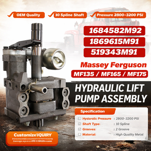 ปั๊มไฮดรอลิกดีเซลคุณภาพสูง MF LIFT PUMP 1684582M92 519343M98 สำหรับอะไหล่รถแทรกเตอร์ Massey Ferguson MF135/MF165/MF175 - Product Image 2