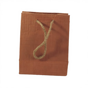 Wholesale Custom Logo Printed Durable Kraft Paper Bag With Handle Jewelry Packaging Offset Printing Drawstring Paperboard - Product Image 1