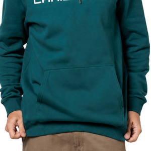 Sweat-shirt à capuche personnalisé pour homme, en molleton avec cordon de serrage, poche kangourou, impression de logos sur le devant, coupe classique, 100% coton - Product Image 6