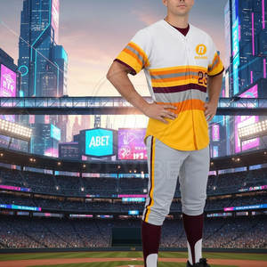 Uniforme de Béisbol Personalizado con Logotipo, Transpirable, de Alta Calidad, 100% Poliéster, para Hombres Adultos, Precio Razonable, Gran Venta - Product Image 6