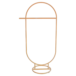 Expositor de Ropa Plegable de Metal Resistente, Moderno y de Lujo, con Recubrimiento en Polvo, Personalizable, Portátil, para Exhibición en Tiendas, OEM ODM - Product Image 5