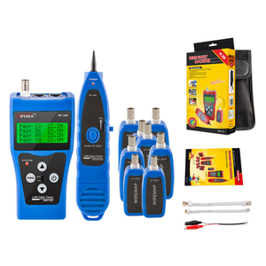 เครื่องทดสอบสายแลน NOYAFA NF-388 ของแท้จากผู้ผลิต OEM ODM ระดับมืออาชีพ พร้อมรีโมท 8 ตัว สำหรับ CAT5 CAT6 และเครื่องติดตามสาย BNC - Product Image 5