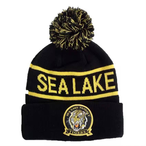 Custom Beanie Pom Pom Hat 100% Acrylic Knitted <b>Winter</b> <b>Cap</b> Jacquard Embroidery Logo Fur Ball Unisex Sports Wholesale OEM - Product Image 1