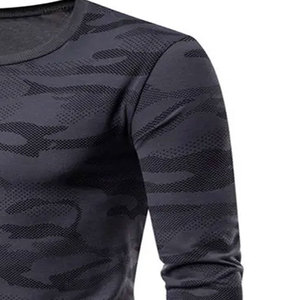 Sudaderas para hombre, cómodas, de cuello redondo, mezcla de algodón, para trabajar desde casa y uso casual. - Product Image 4