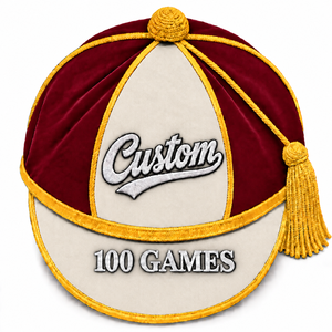 Casquettes de Cérémonie en Velours à 6 Panneaux Personnalisées en Gros, Chapeaux de Présentation avec Pompon pour Étudiants, Casquettes Tendance pour les Récompenses Académiques - Product Image 1