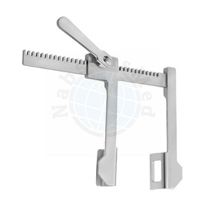 NABSONS MED Finocchietto Rib Spreader con Cuchillas Laterales 30x45mm 150mm de Acero Inoxidable, Instrumento Quirúrgico Manual de Alta Calidad - Product Image 2