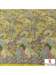 Tissu Jacquard en Dentelle de Haute Qualité, Enduit PA, en Polyester Tissé, Anti-Moisissure, Résistant à l'Huile, Poids Moyen, pour Confection de Vêtements - Product Image 4