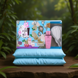 Ensemble de draps de lit de style américain Cutipie, 10 pièces, motif uni, ensemble de 10 pièces taille King pour la maison, l'hôtel ou comme cadeau - Product Image 1