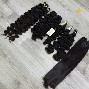 ผมแท้เวียดนามเกรดพรีเมียม ไฮไลท์สีคอปเปอร์ แบบเวฟ บัตเตอร์ฟลายวีฟ ซุปเปอร์ดับเบิ้ลดรอน จีเนียสวีฟ เอ็กซ์เทนชั่น - Product Image 2