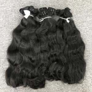 Meilleure qualité 100% naturel Remy cheveux vietnamiens trame Extension luxe vague naturelle pour les femmes noires directement du Vietnam - Product Image 4