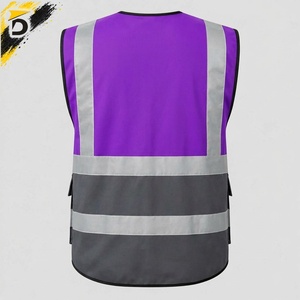 Gilet de sécurité pour le travail, matière respirante, coupe confortable, idéal pour la construction, la logistique, les travaux routiers et les tâches en extérieur - Product Image 3