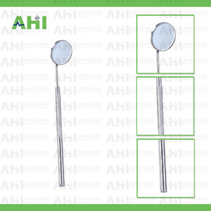 Miroir dentaire en acier inoxydable avec manche pour le nettoyage et le remplissage des dents, finition miroir de qualité supérieure, certifié CE Classe I, garantie 3 ans - Product Image 6