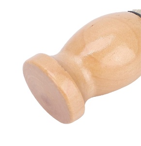 Pinceau à raser Maclura en poils de blaireau pur avec manche en corne pour la toilettage masculin - Product Image 5