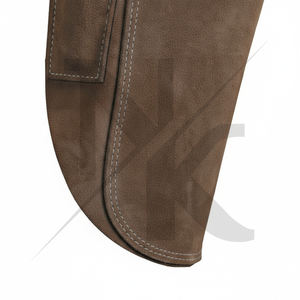 Delantal de Herrador de Lujo Moderno y Duradero para Hombre y Mujer, de Cuero Genuino con Hebilla Ajustable, en Combinación de Colores Marrón/Negro - Product Image 2