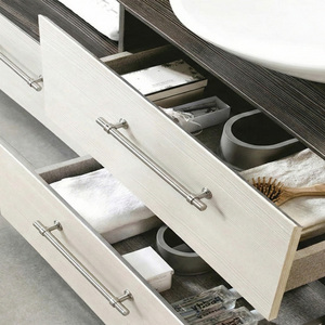 Poignée de meuble de bar moderne en alliage de zinc, finition brossée, écologique, durable, installation facile, pour tiroir, cuisine, salle de bain, chambre - Product Image 6