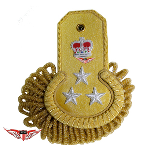 Epaulettes Vintage Marca KEW, Pliegues Decorativos Premium con Flecos y Borlas, Material de Viscosa, Bordado Personalizado, Ecológico - Product Image 3
