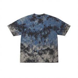 T-shirt surdimensionné pour homme en coton 100% de qualité supérieure, design brodé personnalisé, col rond, streetwear décontracté - Product Image 5