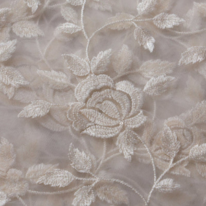 Premium Sequence Embroidery Fabric For Women Fashion Wear Designer <b>Garments</b> Party Wear Dresses Kaftan Abaya Bridal Wear - Product Image 1