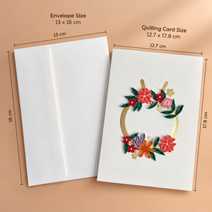 Tarjeta de Papel Quilling Personalizada con Diseño Romántico, la Mejor Papelería, Tarjeta de Felicitación Hecha a Mano, Estampado en Lámina Dorada, Relieve de Diamantes, B2B - Product Image 4